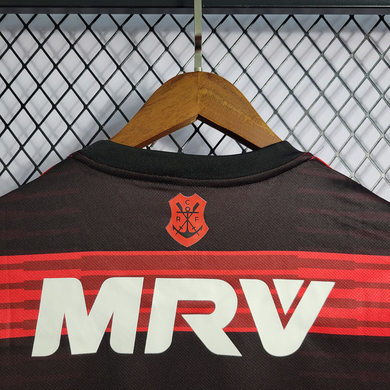 Camisa CRF Retrô 2018 - Preta e Vermelha | Torcedor