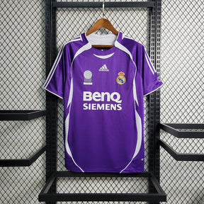 Camisa Real Madrid Away 2006 Retrô - Roxa | Torcedor