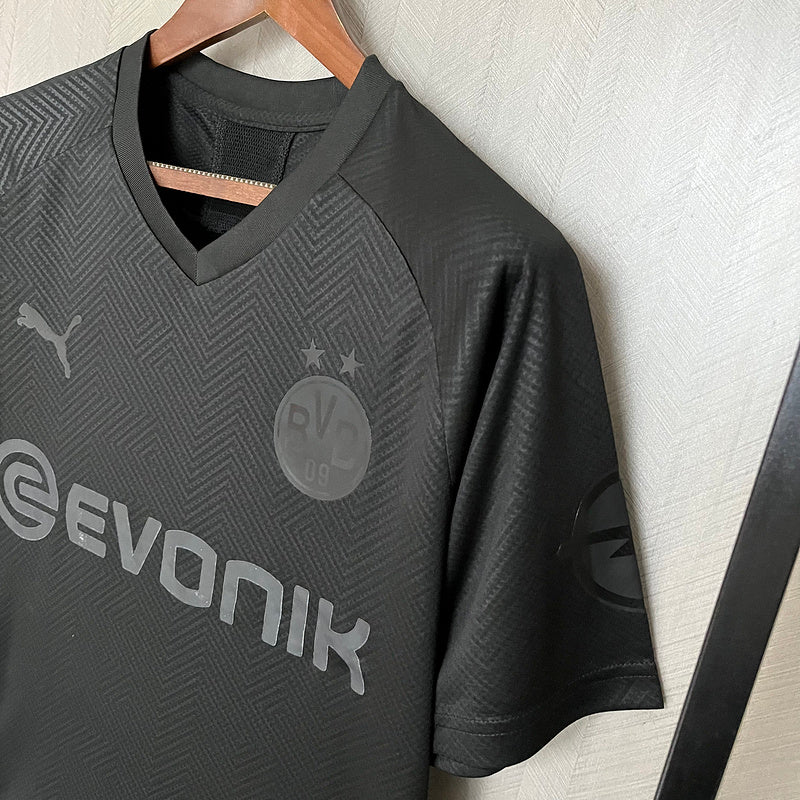Camisa Borussia Dortmund Blackout 2019/20 - Preta | Torcedor