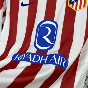 Camisa Atlético de Madrid Home 2025/26 - Branca e Vermelha | Torcedor