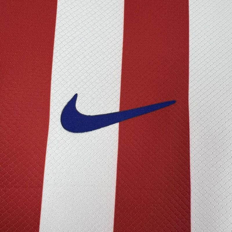 Camisa Atlético de Madrid Home 2025/26 - Branca e Vermelha | Torcedor