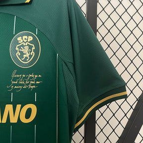 Camisa Sporting Home 24/25 - Verde | Torcedor