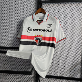 Camisa São Paulo Home 2000 Retrô - Branca | Torcedor
