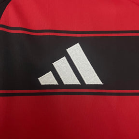 Camisa CRF Home 25/26 - Preta e Vermelha | Torcedor - FutNews