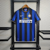 Camisa Inter de Milão Home 09/10 Retrô - Azul e Preta | Torcedor - FutNews