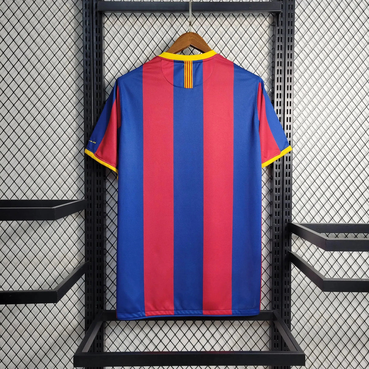Camisa Barcelona Home 10/11 Retrô - Azul e Vermelha | Torcedor - FutNews