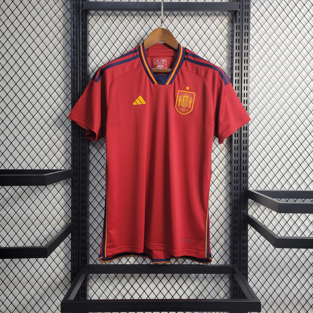 Camisa Espanha Home 2022 - Vermelha | Torcedor - FutNews