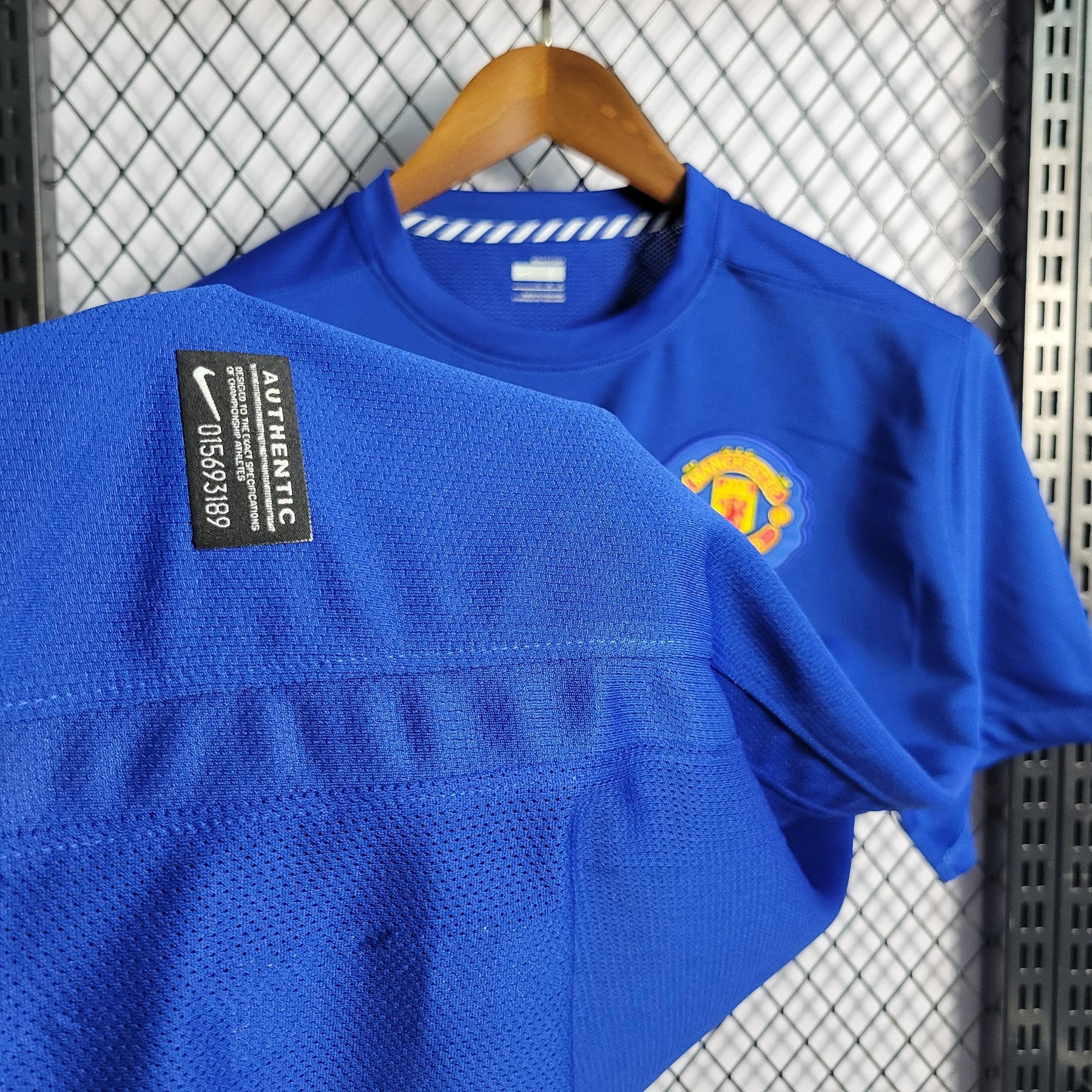 Camisa Manchester United Away 07/08 Retrô - Azul | Torcedor - FutNews