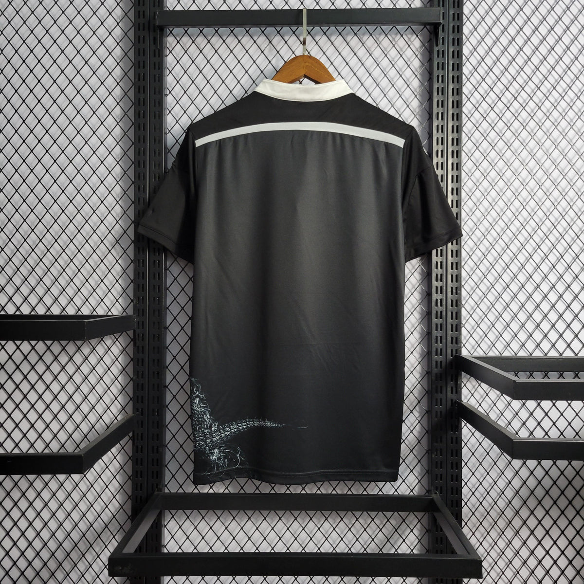 Camisa Real Madrid Third 14/15 Retrô - Preta | Torcedor - FutNews
