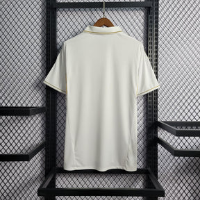 Camisa Real Madrid Home 11/12 Retrô - Branca e Dourada | Torcedor - FutNews