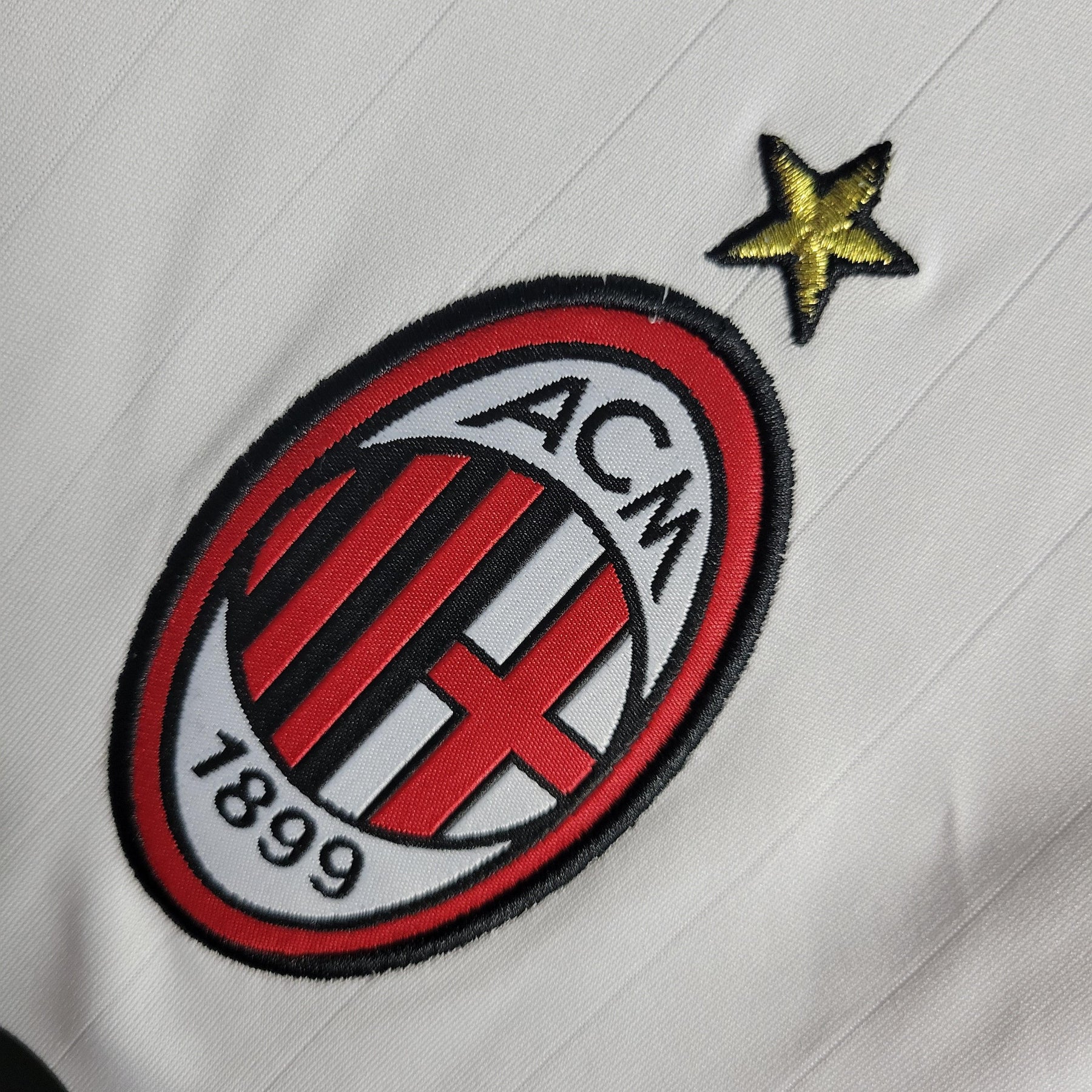 Camisa Milan Away 06/07 Retrô - Branca | Torcedor - FutNews