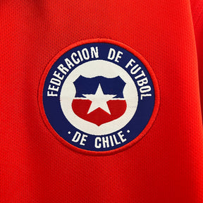 Camisa Chile Home 2015 Retrô - Vermelha | Torcedor
