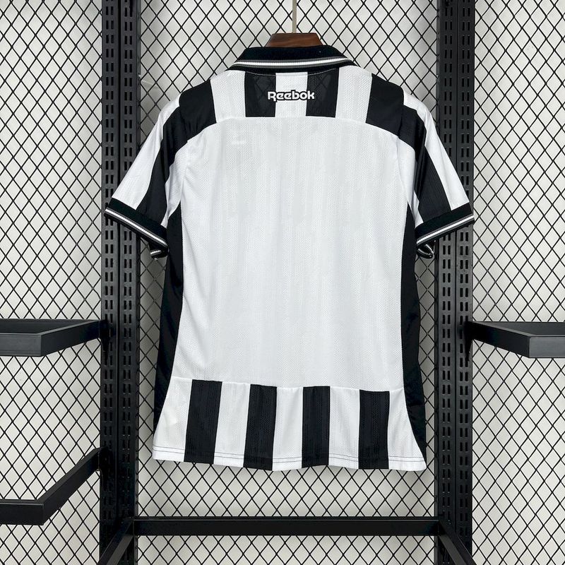 Camisa Botafogo Home 25/26 - Preta e Branca | Torcedor