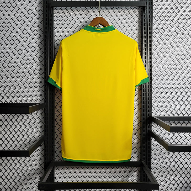 Camisa Brasil Home 2006 Retrô - Amarela | Torcedor