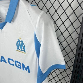 Camisa Olympique de Marseille Home 25/26 - Branca e Azul | Torcedor