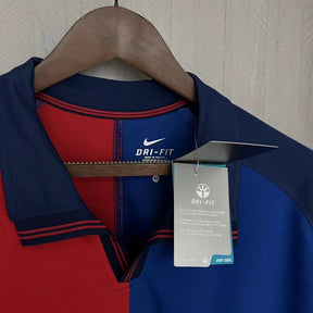 Camisa Barcelona Home 1999 Retrô - Azul e Vermelha | Torcedor