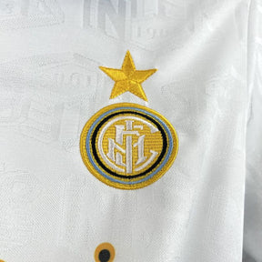 Camisa Inter de Milão Away 1994/95 Retrô - Branca | Torcedor