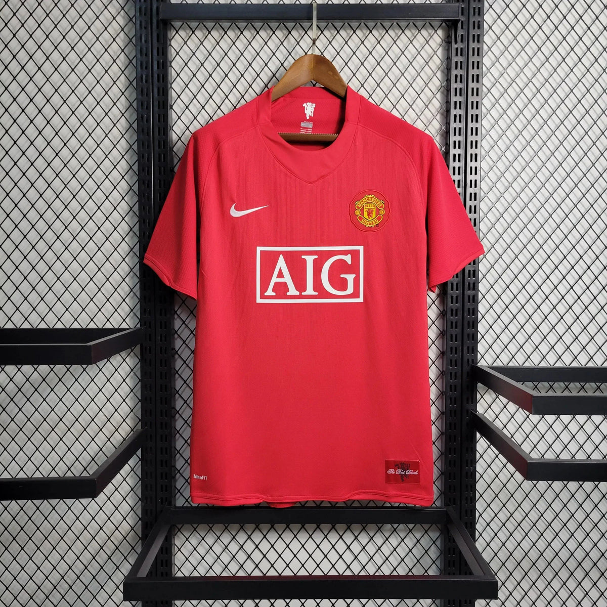 Camisa Manchester United Home 07/08 Retrô - Vermelha | Torcedor - FutNews