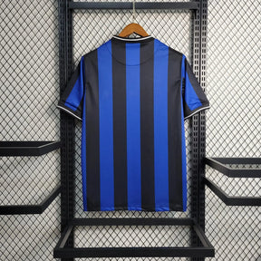 Camisa Inter de Milão Home 09/10 Retrô - Azul e Preta | Torcedor - FutNews