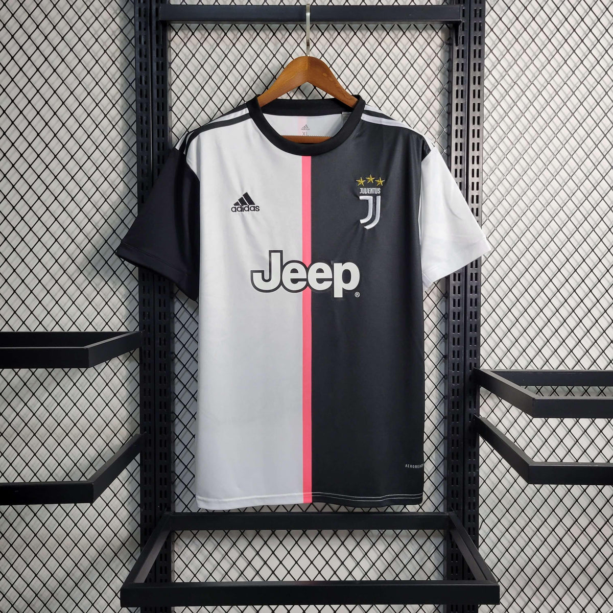 Camisa Juventus Home 19/20 Retrô - Preta | Torcedor - FutNews