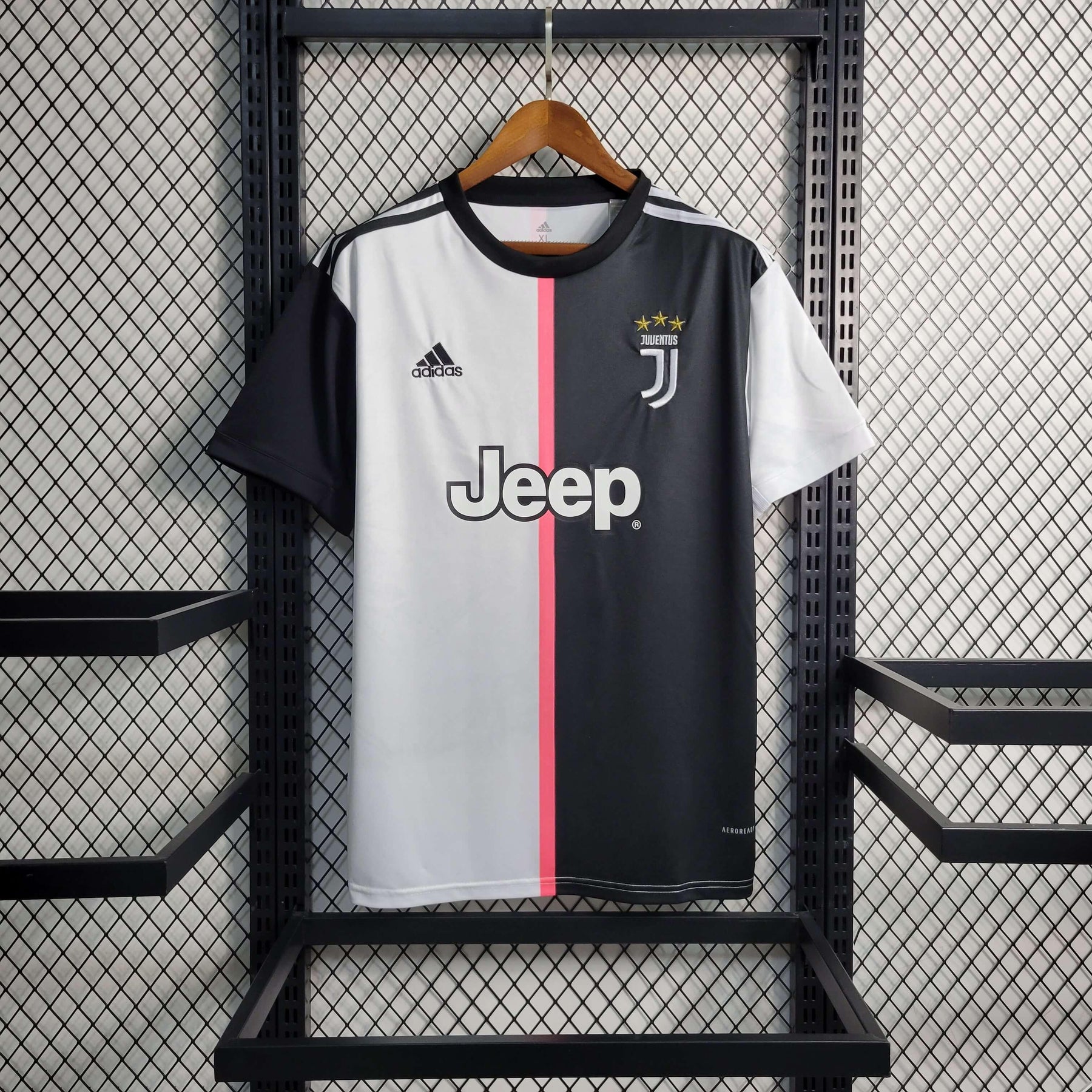 Camisa Juventus Home 19/20 Retrô - Preta | Torcedor - FutNews