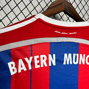 Camisa Bayern de Munique Retrô 2014/15 - Azul e Vermelha | Torcedor