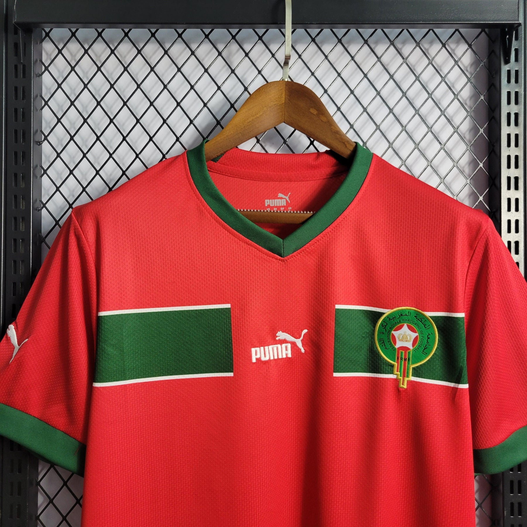 Camisa Marrocos Home 2022 - Vermelha | Torcedor - FutNews