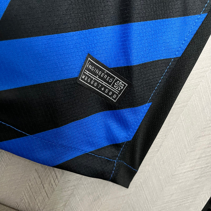 Camisa Inter de Milão Home 2024/25 - Azul e Preta | Torcedor
