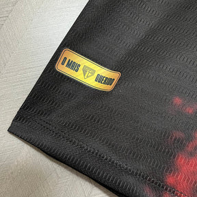 Camisa São Paulo Third 2024/25 - Preta e Vermelha | Torcedor
