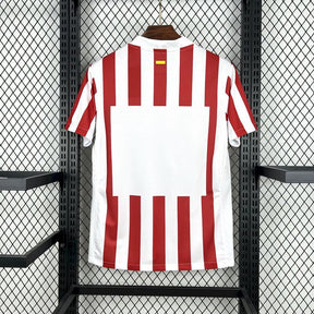 Camisa Atlético de Madrid Home 2025/26 - Branca e Vermelha | Torcedor
