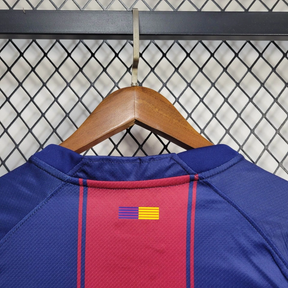 Camisa Barcelona Home 25/26 - Azul e Vermelha | Torcedor