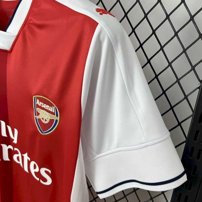Camisa Arsenal Home Retrô 2016/17 - Vermelha | Torcedor