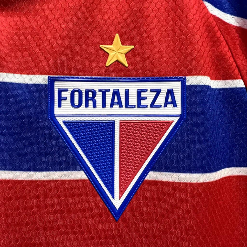 Camisa Fortaleza Home 23/24 - Vermelha e Azul | Torcedor - FutNews