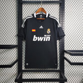 Camisa Real Madrid Away 2008/09 Retrô - Preta | Torcedor