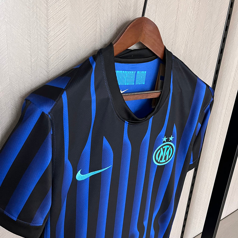 Camisa Inter de Milão Home 2025/26 - Azul e Preta | Torcedor
