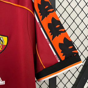 Camisa Roma Home 1998/99 Retrô - Vermelha | Torcedor
