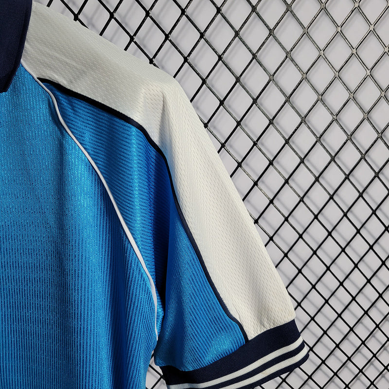 Camisa Manchester City Retrô 1999/00 - Azul | Torcedor