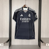 Camisa Real Madrid Away 25/26 - Cinza escuro | Torcedor