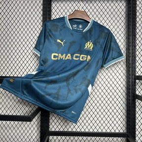 Camisa Olympique de Marseille Away 24/25 - Azul | Torcedor