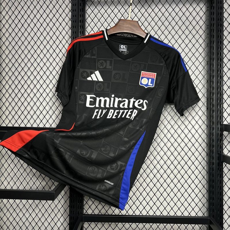 Camisa Lyon Away 24/25 - Preta | Torcedor
