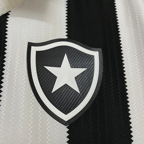 Camisa Botafogo Home 24/25 - Preta e Branca | Torcedor