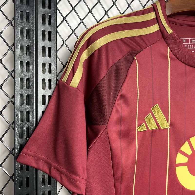Camisa Roma Home 24/25 - Vermelha | Torcedor