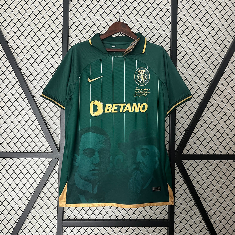 Camisa Sporting Home 24/25 - Verde | Torcedor