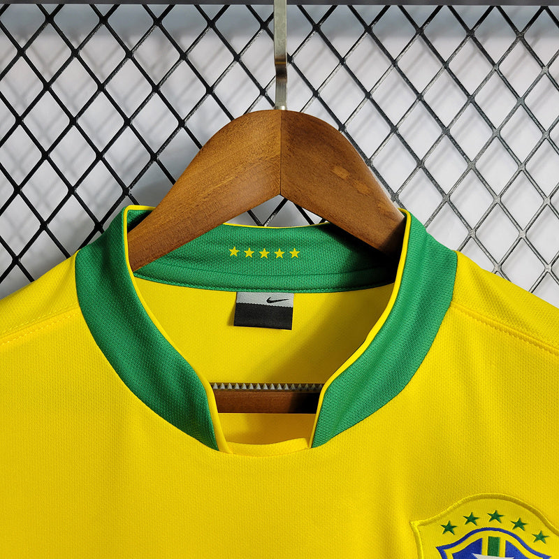 Camisa Brasil Home 2006 Retrô - Amarela | Torcedor