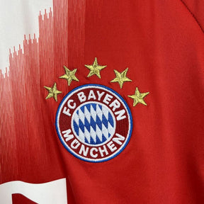 Camisa Bayern de Munique Home 25/26 - Vermelha e Branca | Torcedor