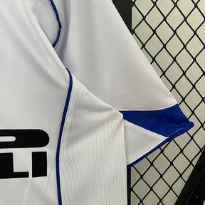 Camisa Inter de Milão Away 2004/05 Retrô - Branca | Torcedor