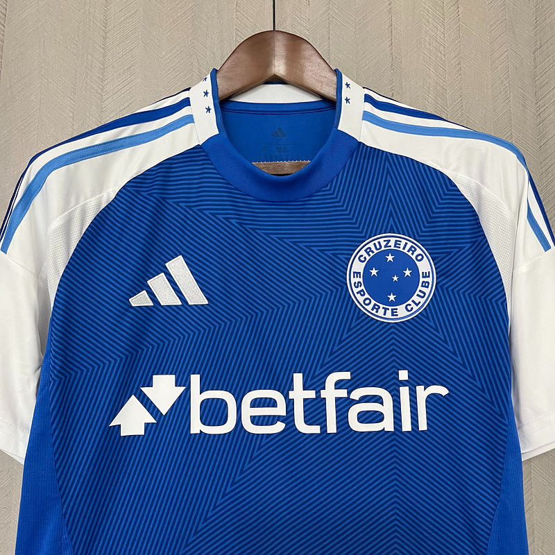Camisa Cruzeiro Home 25/26 - Azul | Torcedor