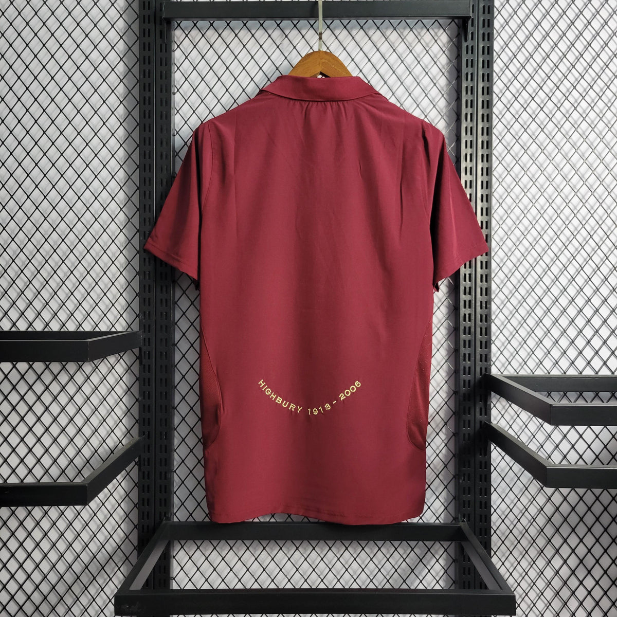 Camisa Arsenal Home 05/06 Retrô - Vinho | Torcedor - FutNews