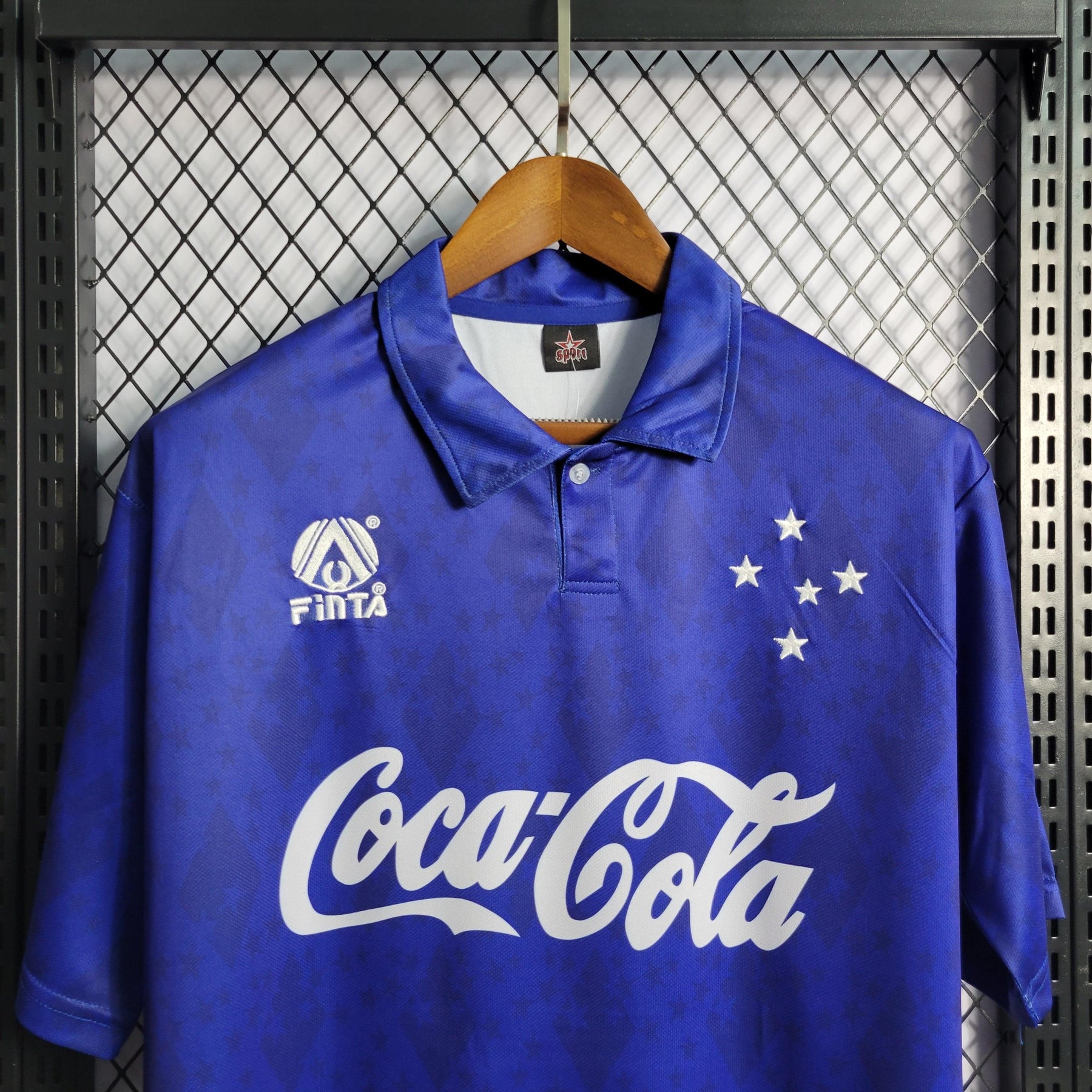 Camisa Cruzeiro Home 93/94 Retrô - Azul | Torcedor - FutNews