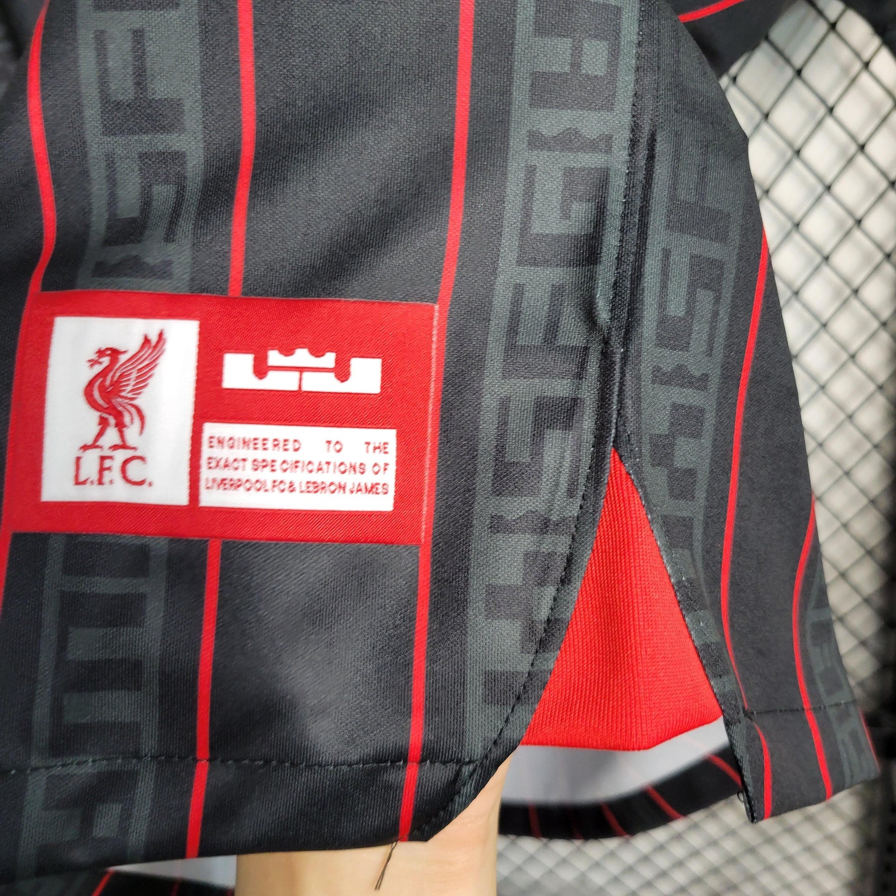Camisa Liverpool Leblon James 2023 - Preta | Torcedor - FutNews